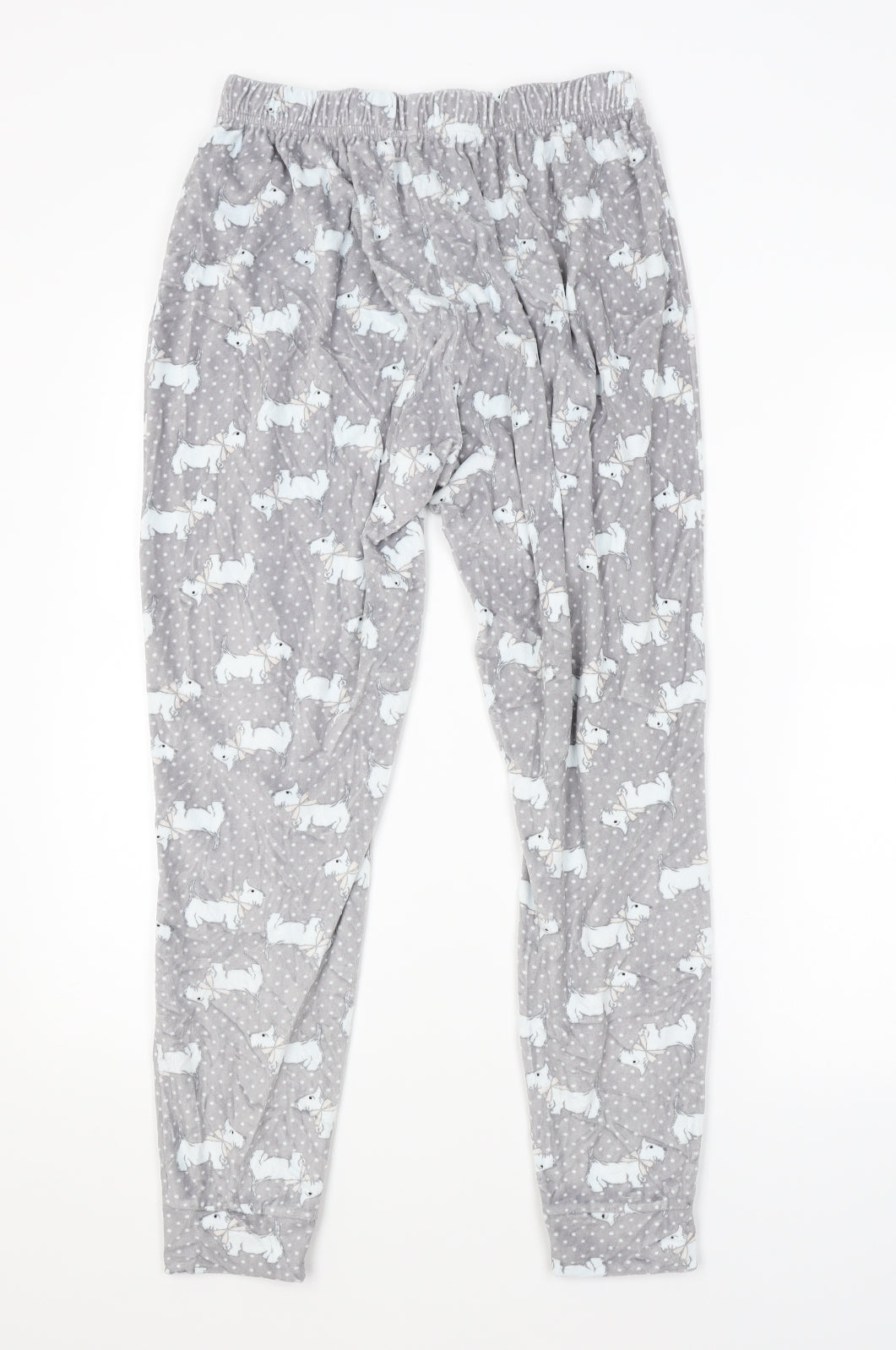 TU Womens Grey Animal Print   Pyjama Pants Size 12