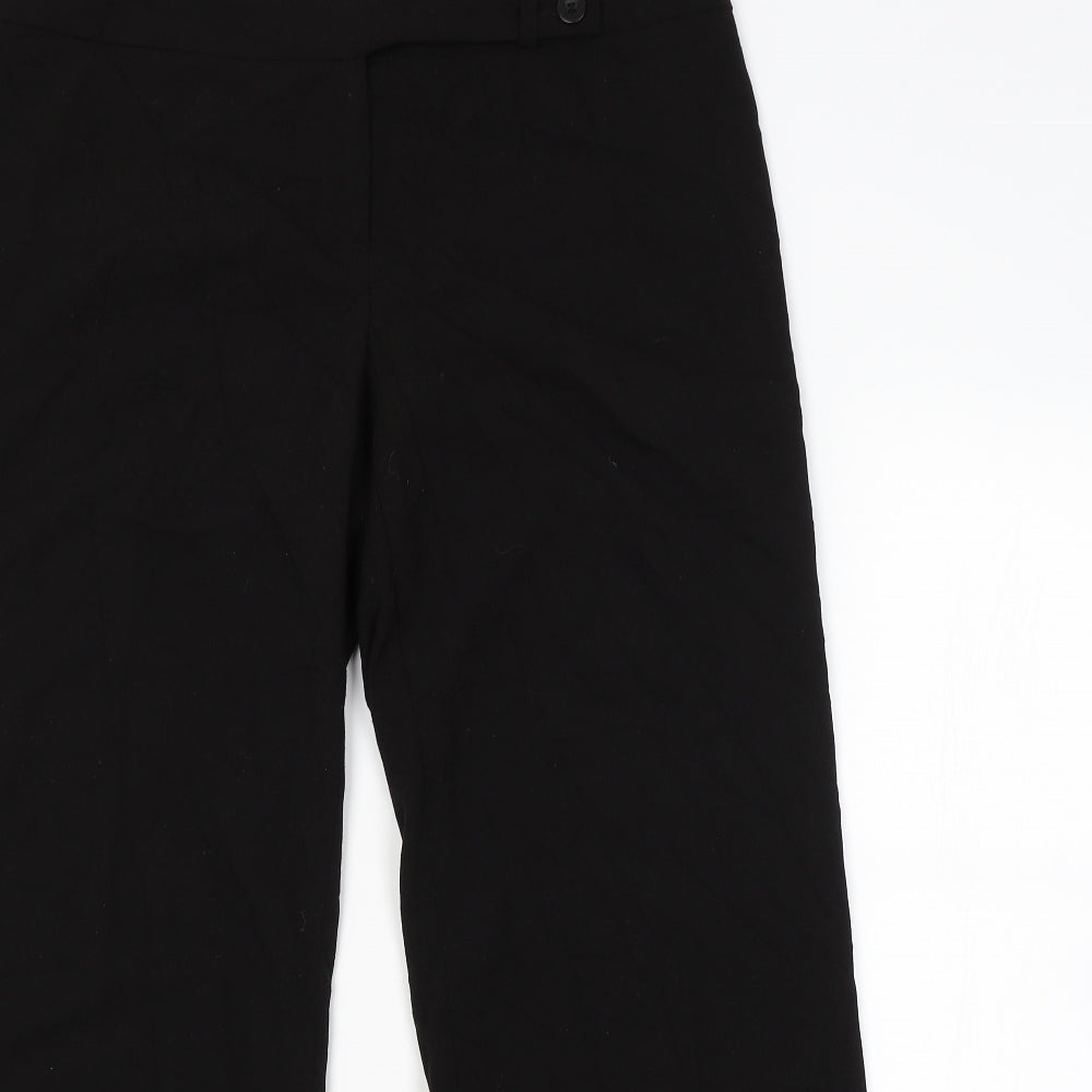 Betty Jackson Womens Black   Trousers  Size 14 L29 in