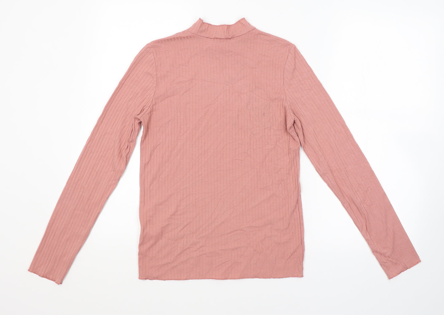 Red Herring Womens Pink Striped  Pullover Jumper Size 8