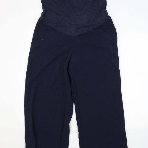 H&M Womens Blue   Trousers  Size L L26 in - MATERNITY