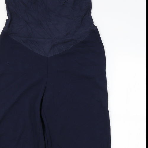 H&M Womens Blue   Trousers  Size L L26 in - MATERNITY