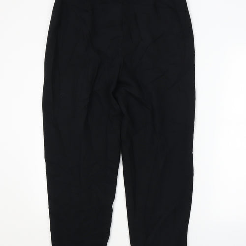 Hamells Womens Black   Trousers  Size 14 L26 in