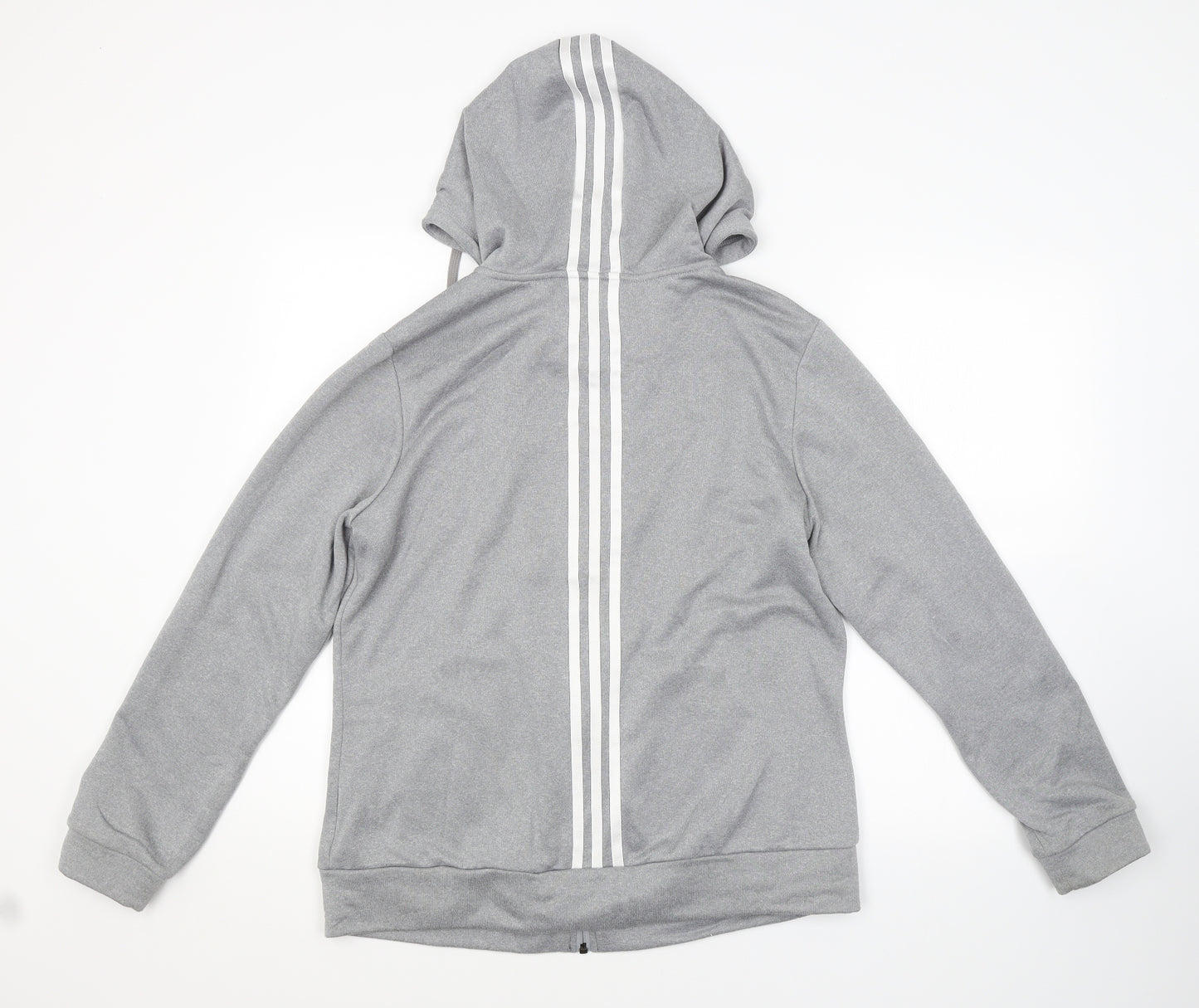 adidas Womens Grey   Full Zip Hoodie Size 16
