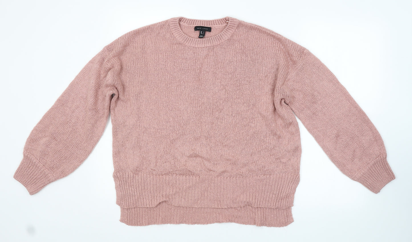 New Look Womens Pink   Pullover Jumper Size L