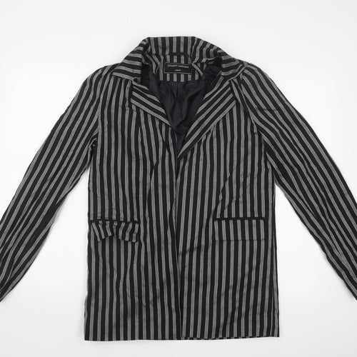 COVENT GARDEN Womens Multicoloured Striped  Jacket Blazer Size 12