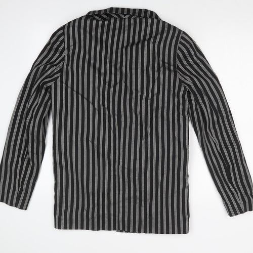 COVENT GARDEN Womens Multicoloured Striped  Jacket Blazer Size 12