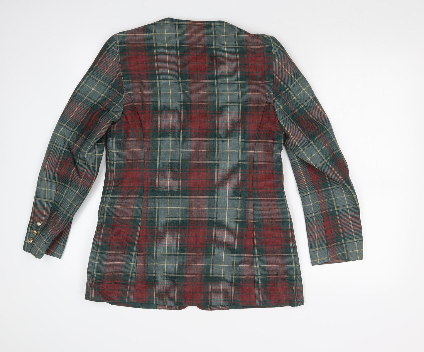 EDINBURGH Womens Multicoloured Check  Jacket  Size 12