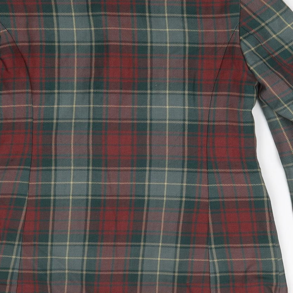 EDINBURGH Womens Multicoloured Check  Jacket  Size 12