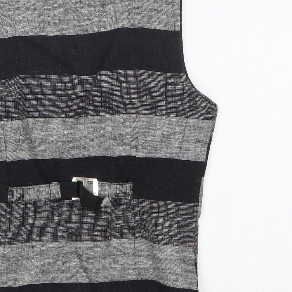BLAZO Boys Multicoloured Striped  Jacket Waistcoat Size 4 Years