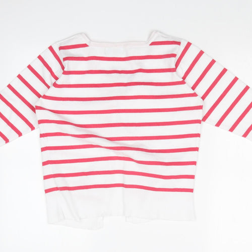 Atmosphere Womens Multicoloured Striped  Cardigan Jumper Size 14