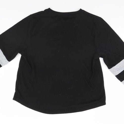 Peacocks Womens Black   Pullover Jumper Size 14