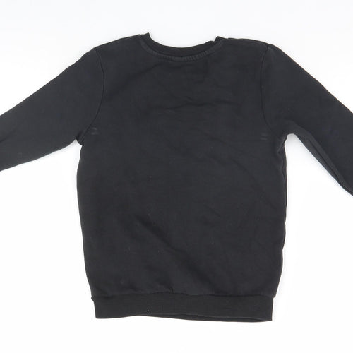 TU Girls Black   Pullover Jumper Size 6 Years