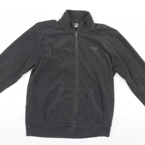 TITLE Womens Grey   Full Zip Jumper Size 20