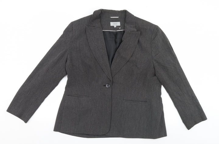 Marks and Spencer Womens Grey   Jacket  Size 20