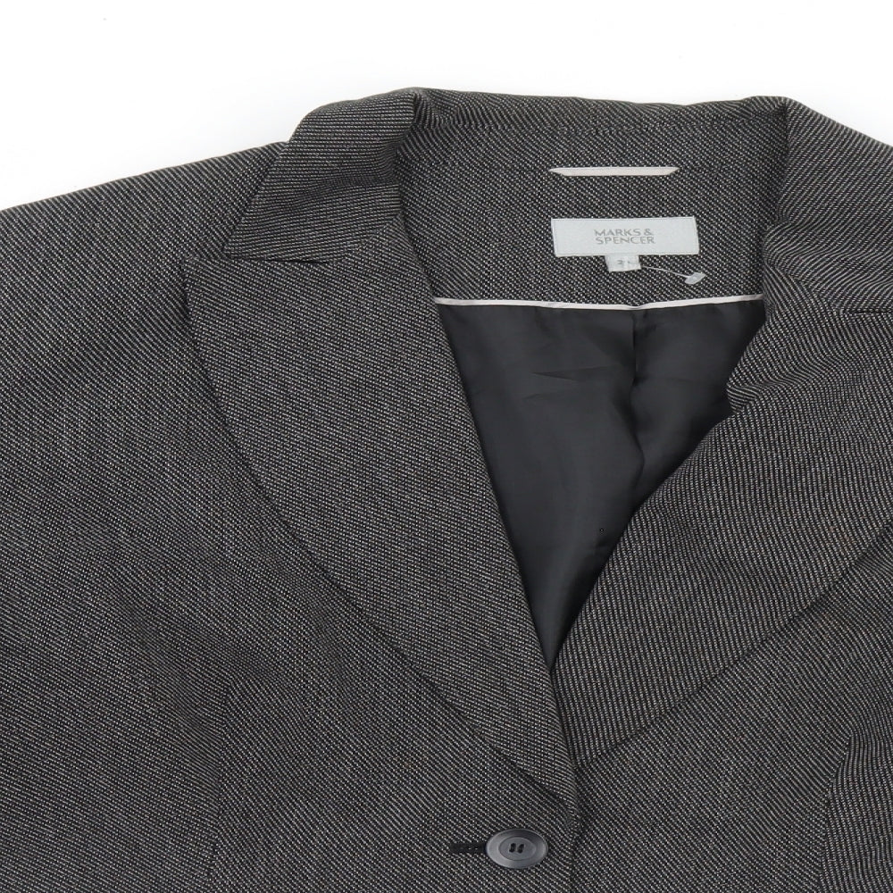 Marks and Spencer Womens Grey   Jacket  Size 20