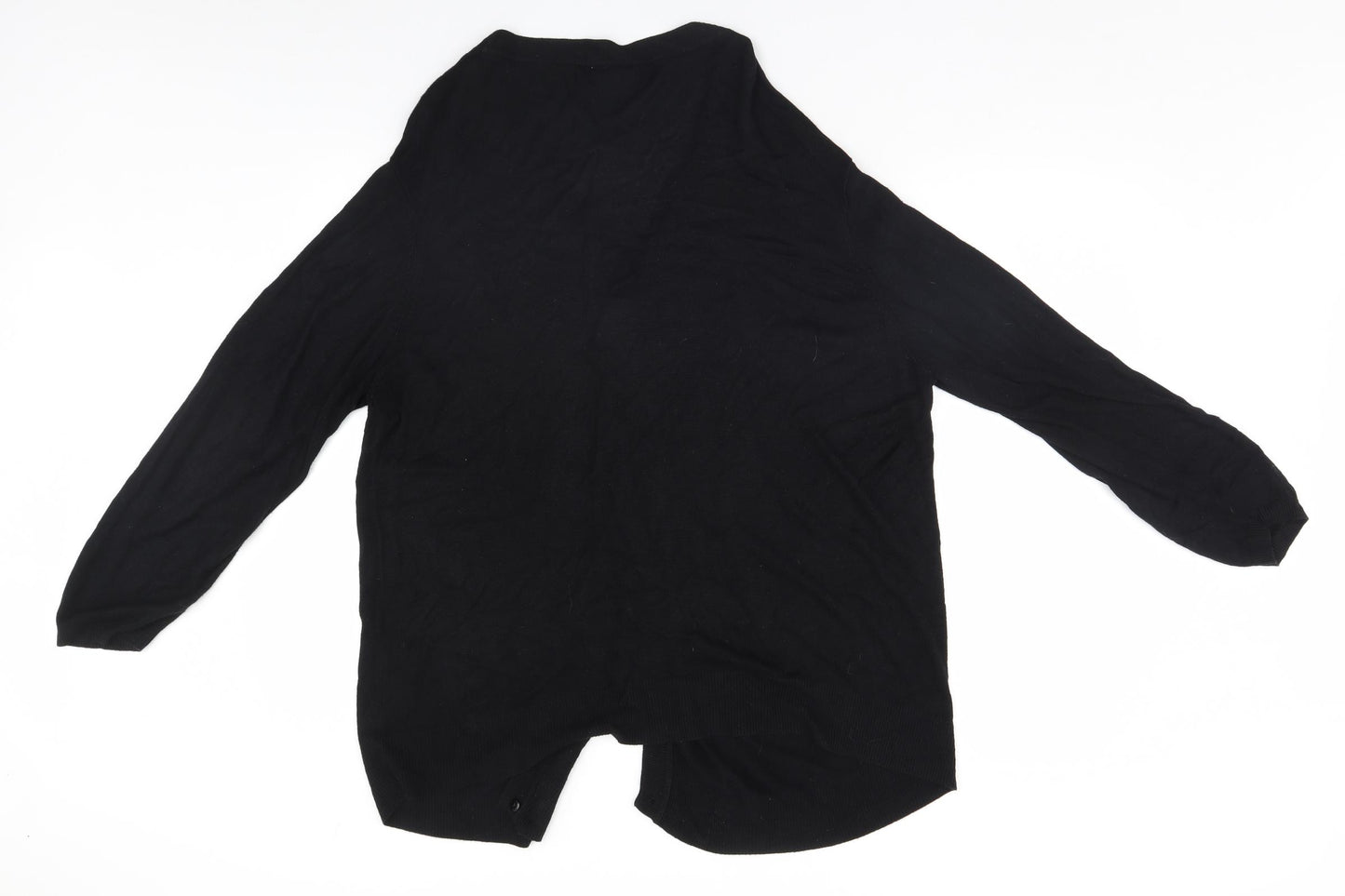 essence Womens Black   Cardigan Jumper Size 22