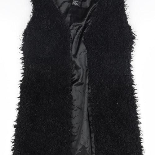 Me Jane Womens Black   Overcoat Jacket Size S