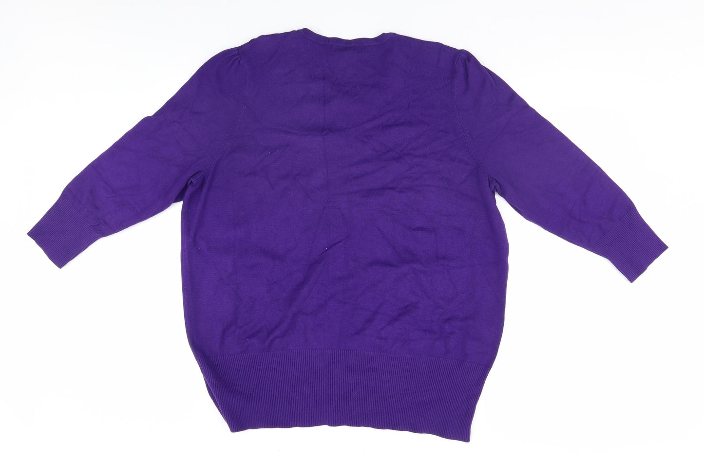 Debenhams Womens Blue   Cardigan Jumper Size 22