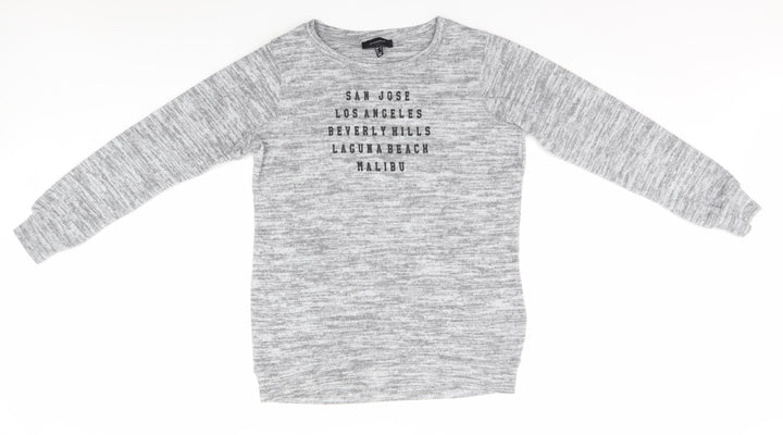 Atmosphere Womens Grey Pullover Jumper Size 10
