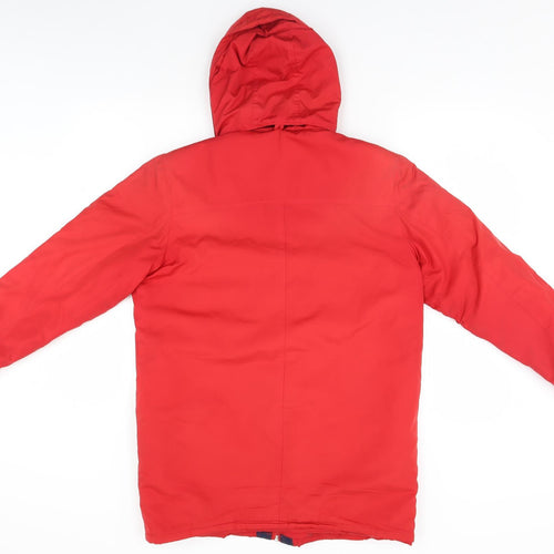 Preworn Womens Red   Rain Coat Coat