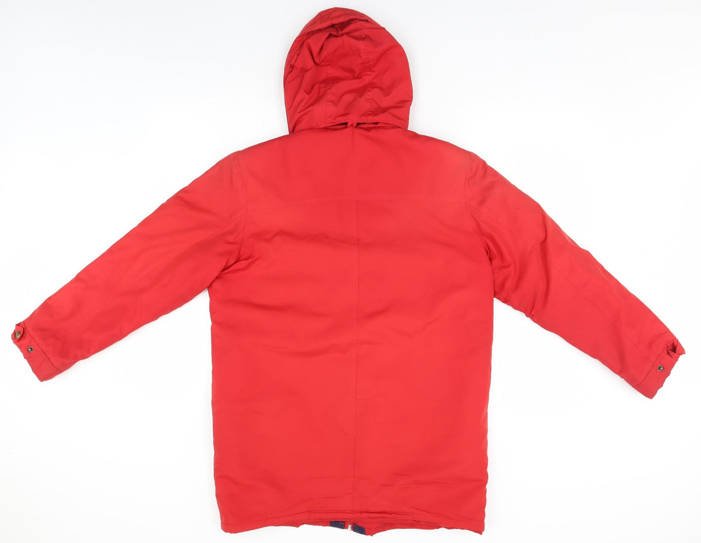 Preworn Womens Red   Rain Coat Coat