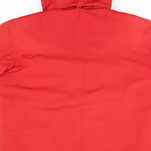 Preworn Womens Red   Rain Coat Coat