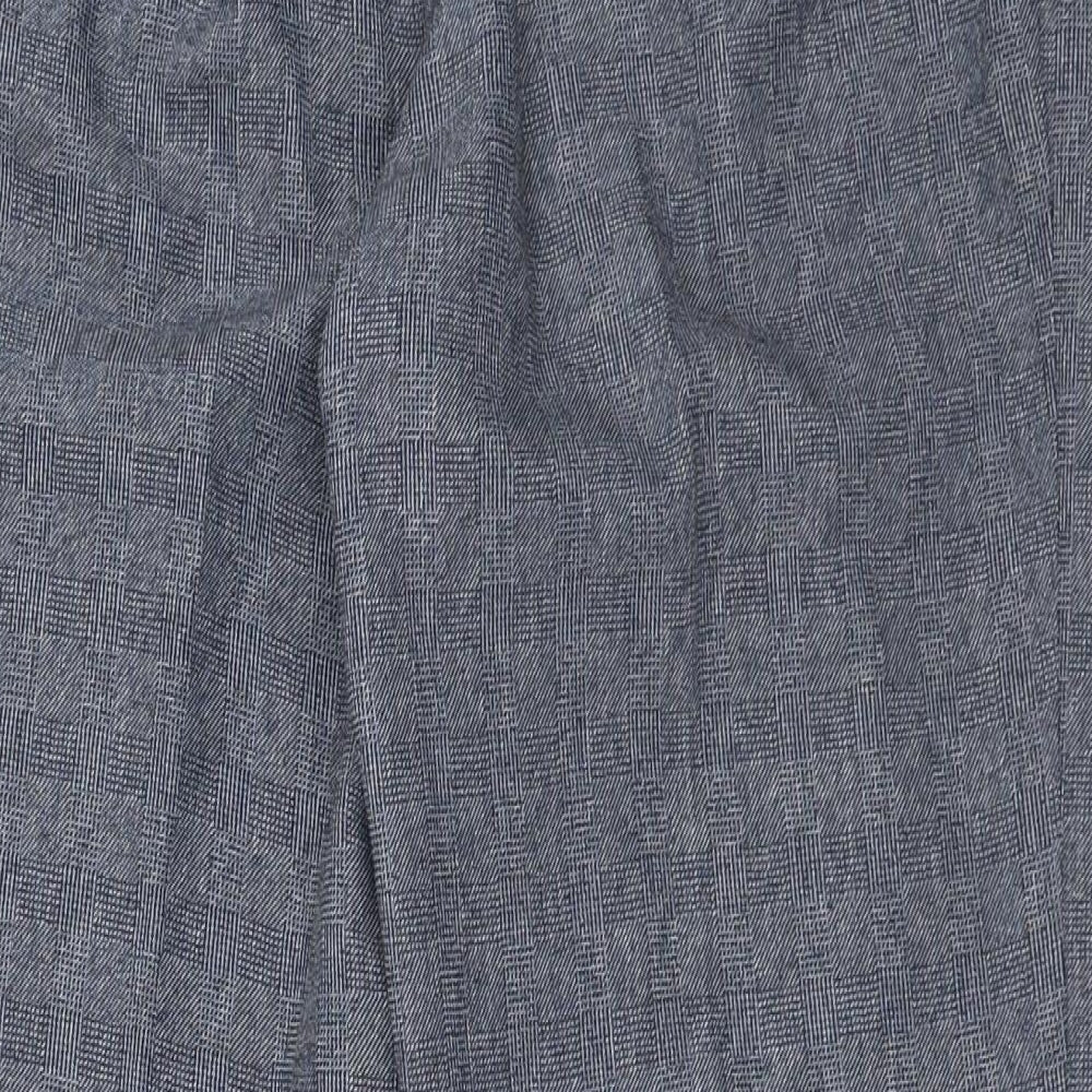 Marks and Spencer Womens Blue   Trousers  Size 10 L26 in