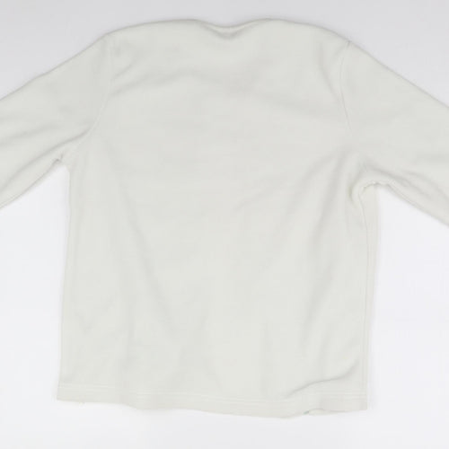 Damart Womens White   Cardigan Jumper Size XS