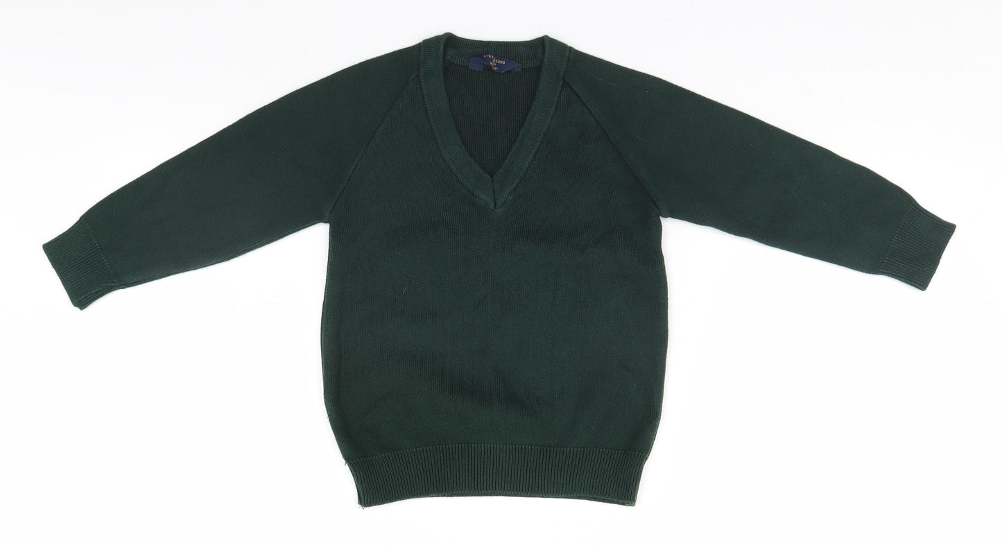 Stevenson Overall Company Boys Brown   Pullover Jumper