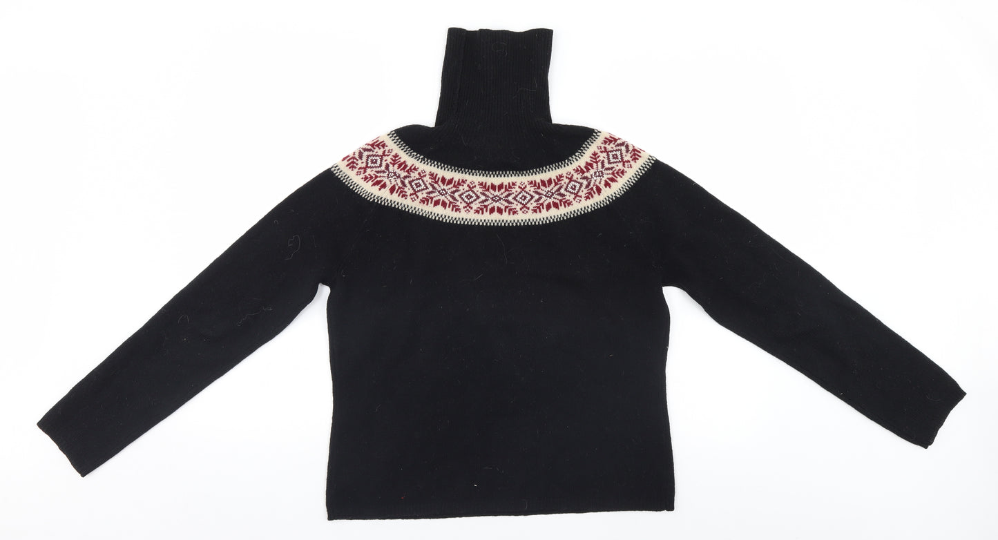Kenji Womens Black   Pullover Jumper Size L
