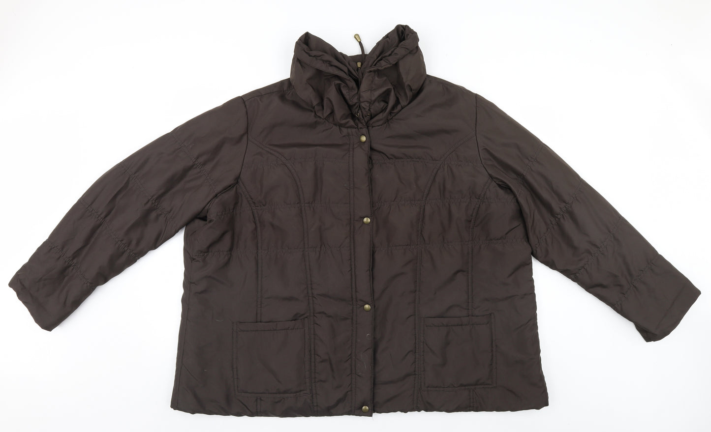 Preworn Womens Brown   Parka Coat