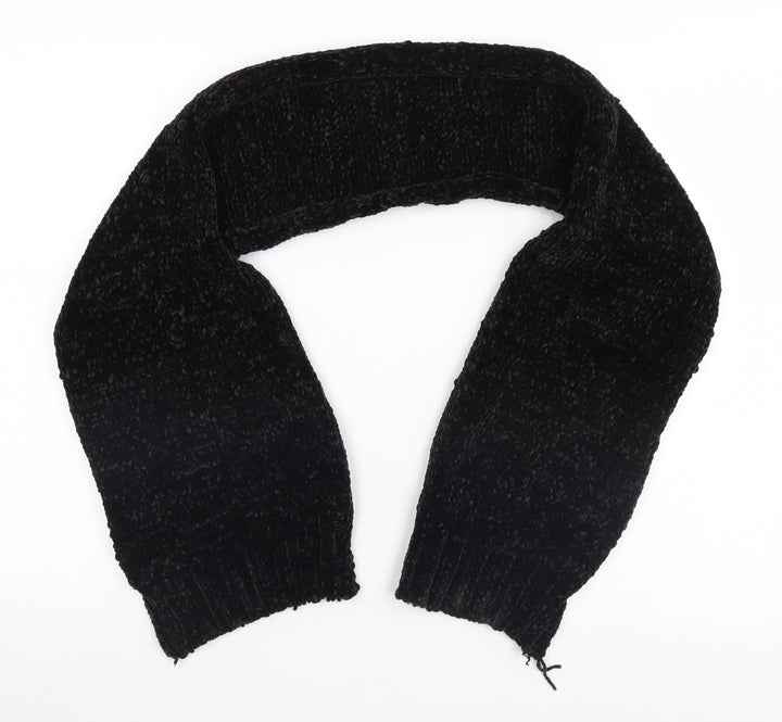 Preworn Womens Black    Scarf