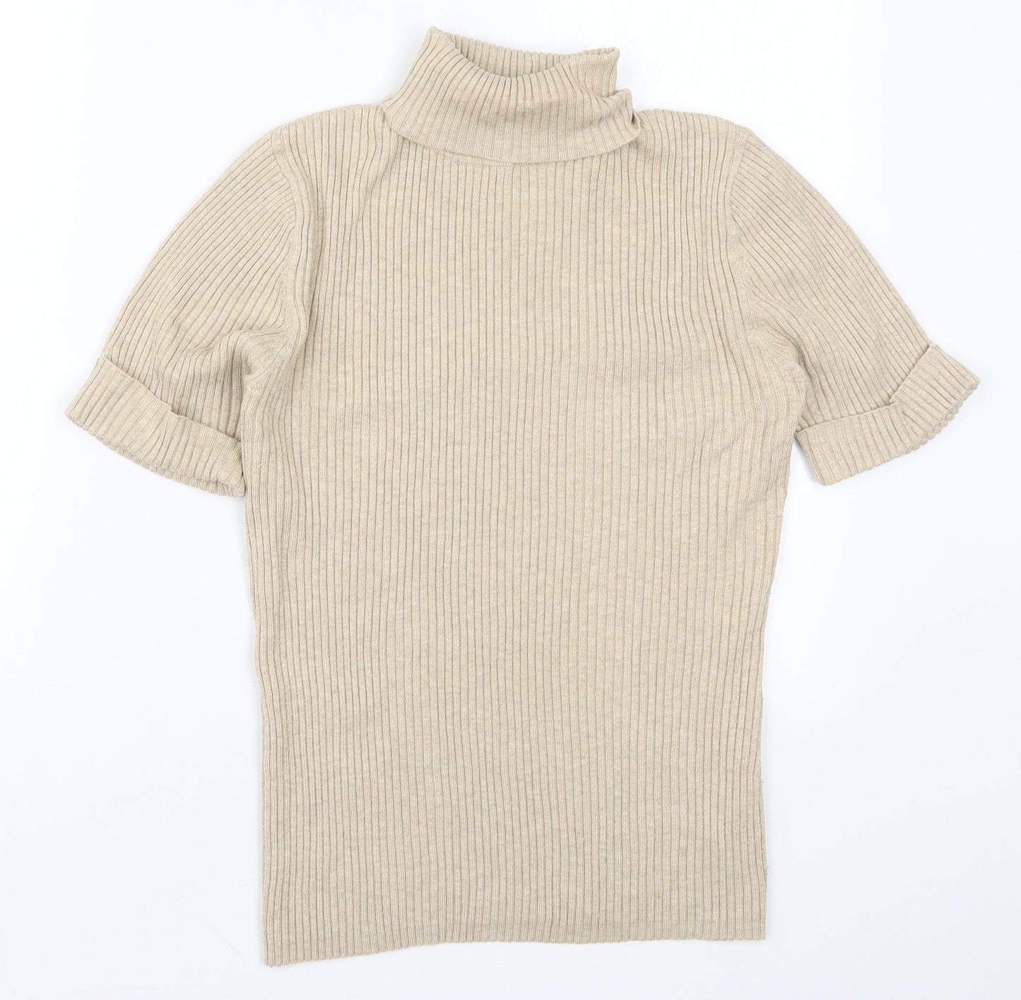 BHS Boys Beige  Knit Pullover Jumper Size 12 Years