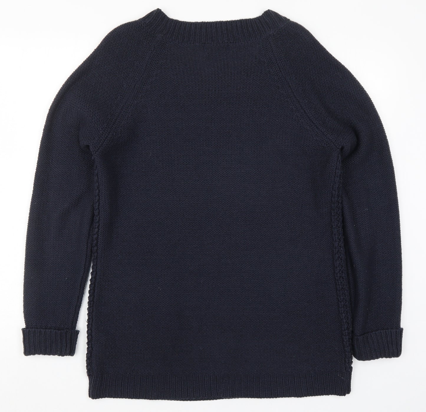 Preworn Womens Blue  Knit Pullover Jumper Size M