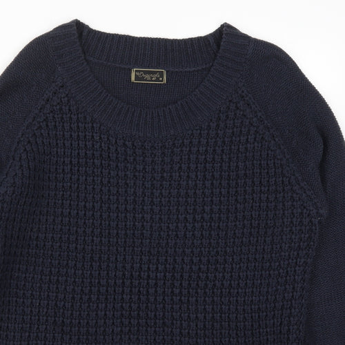 Preworn Womens Blue  Knit Pullover Jumper Size M