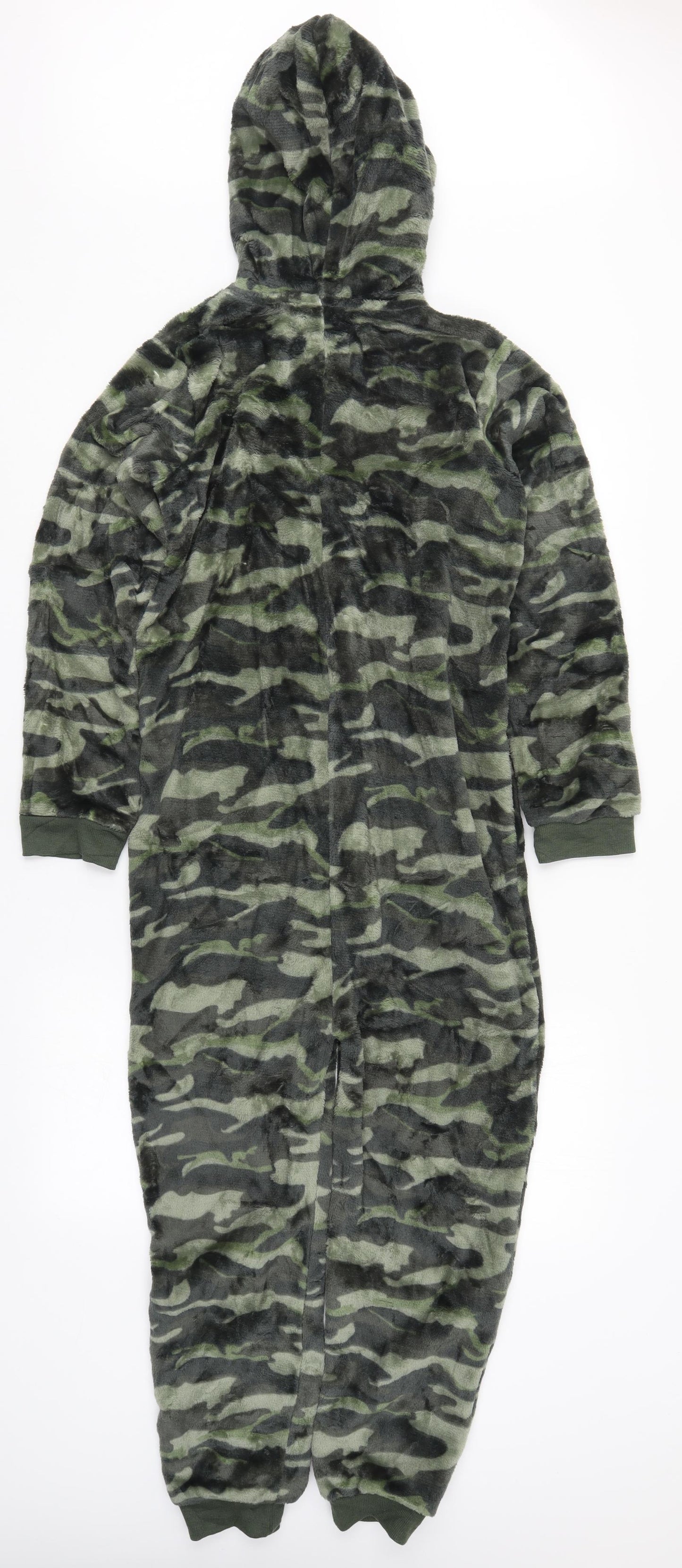 Primark Boys Green Camouflage   One Piece Size 11-12 Years