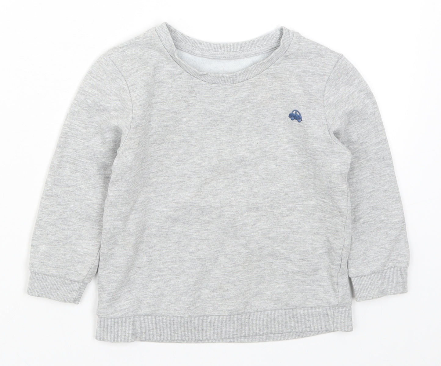 Matalan Boys Grey   Pullover Sweatshirt Size 2-3 Years