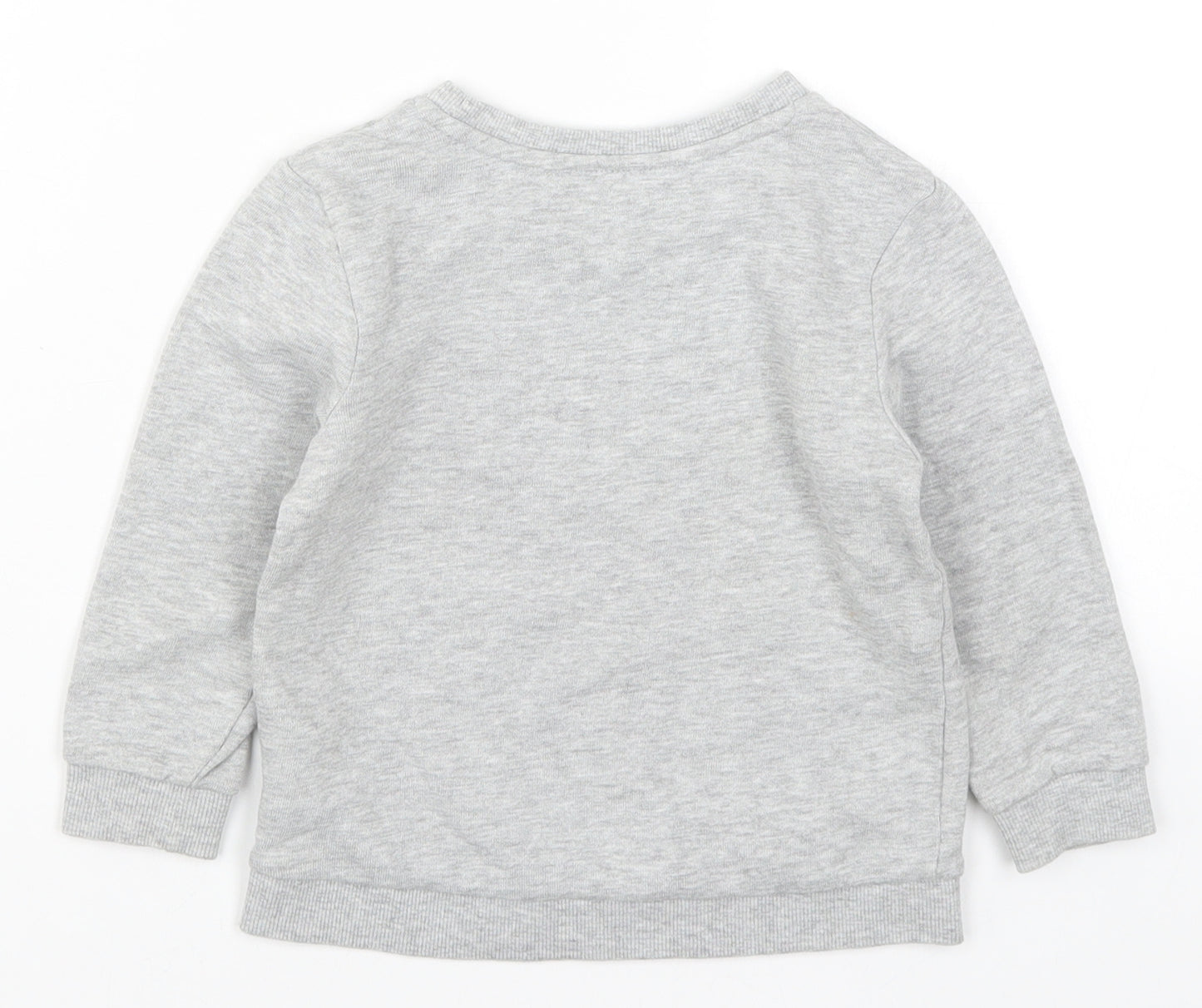 Matalan Boys Grey   Pullover Sweatshirt Size 2-3 Years