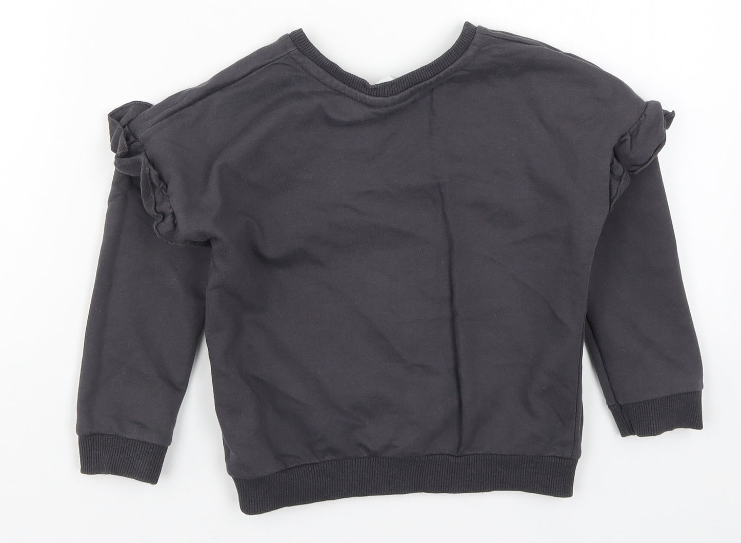 George Girls Grey   Pullover Sweatshirt Size 2-3 Years  - Peppa Pig Christmas