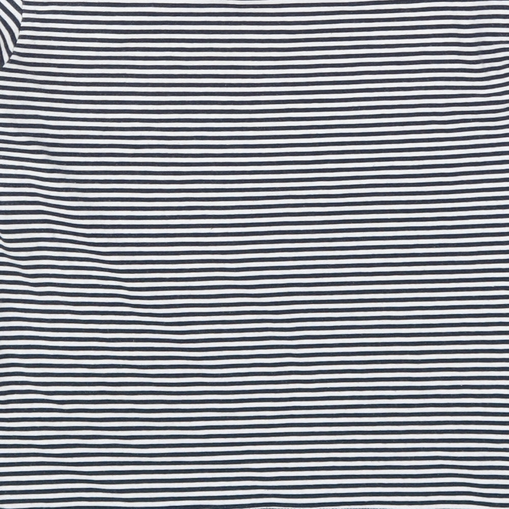 NEXT Womens Blue Striped  Top Pyjama Top Size XS