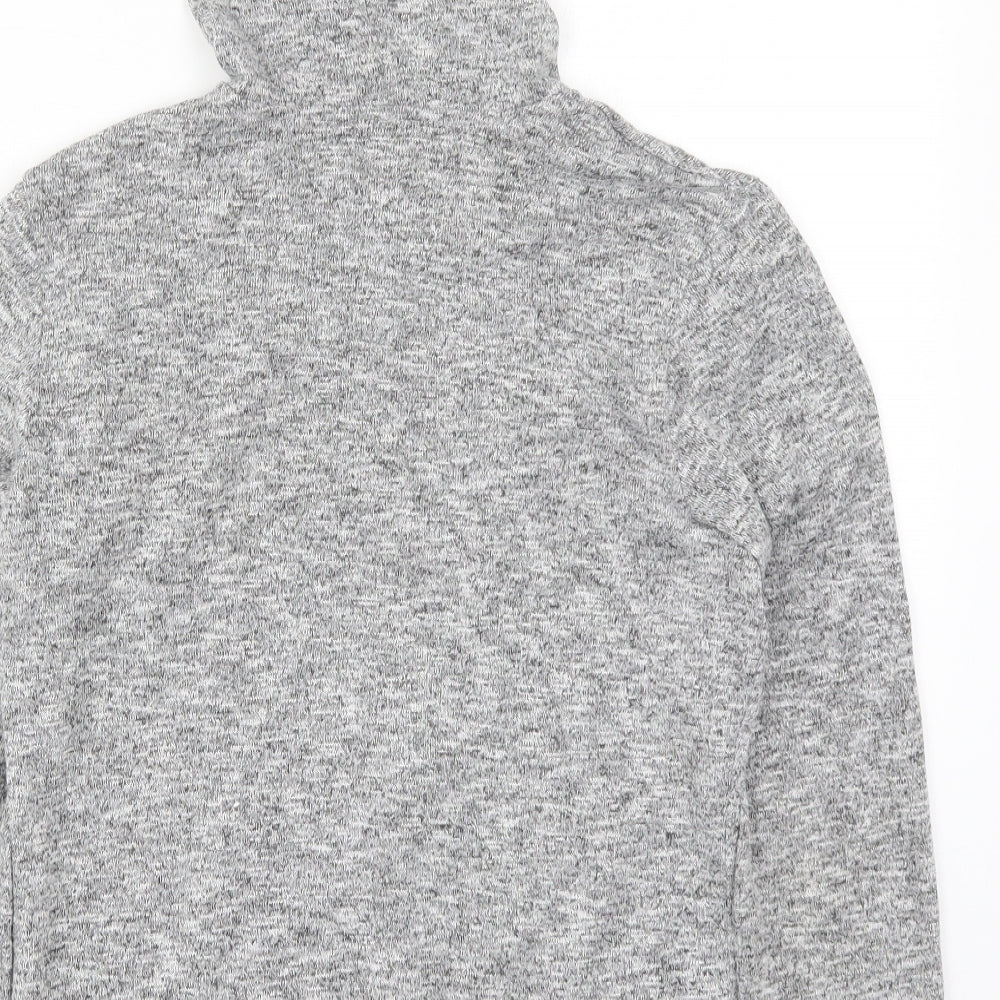 George Girls Grey   Full Zip Hoodie Size 11-12 Years