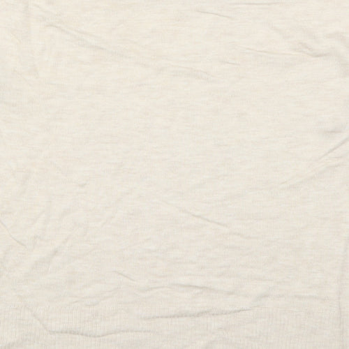 H&M Mens Beige    Button-Up Size S