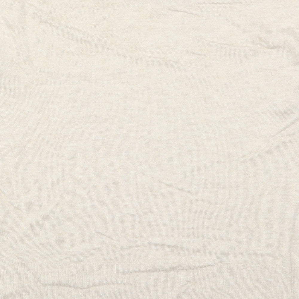 H&M Mens Beige    Button-Up Size S