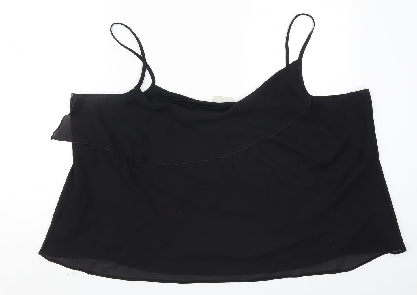 essence Womens Black   Basic Tank Size 30