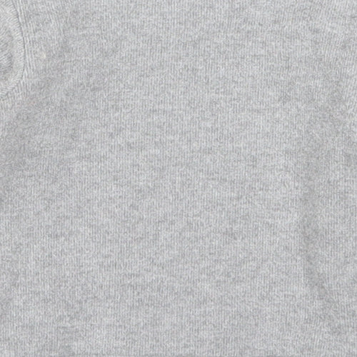 George Boys Grey   Basic T-Shirt Size 9-12 Months  - Little Boy Big Dreams
