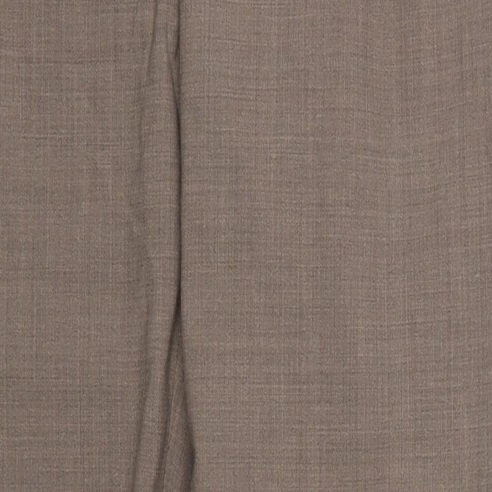 Planet Womens Brown   Trousers  Size 14 L32 in