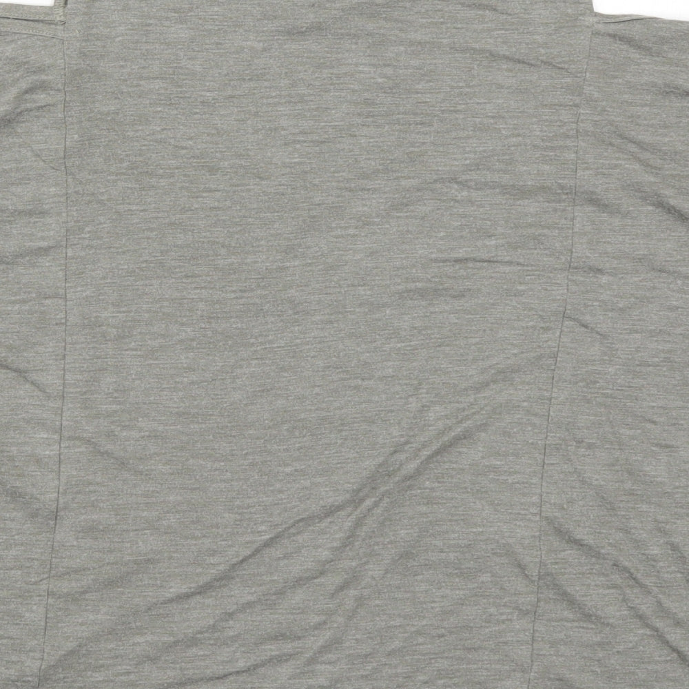 Zara Womens Grey   Basic T-Shirt Size S