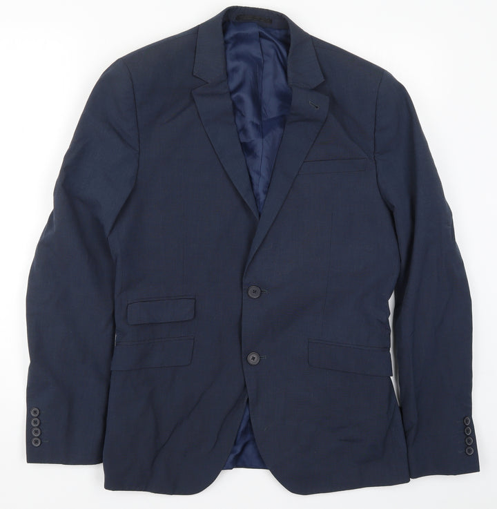 ASOS Mens Blue Jacket Suit Jacket Size 38