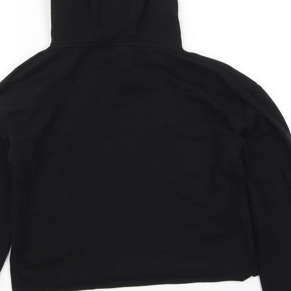 Primark Girls Black   Pullover Hoodie Size 13-14 Years  - Friends