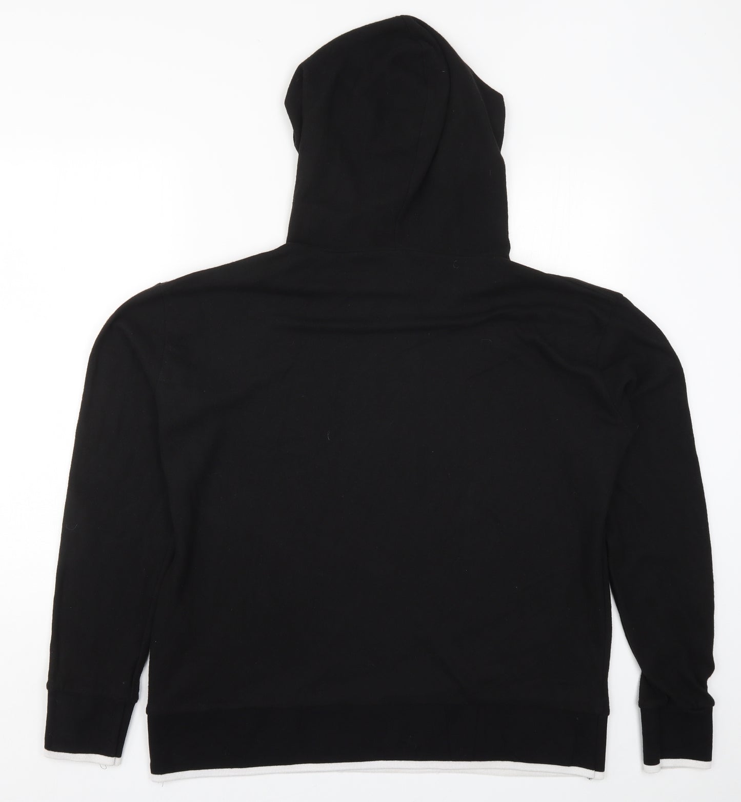 Boohoo Womens Black   Pullover Hoodie Size 18